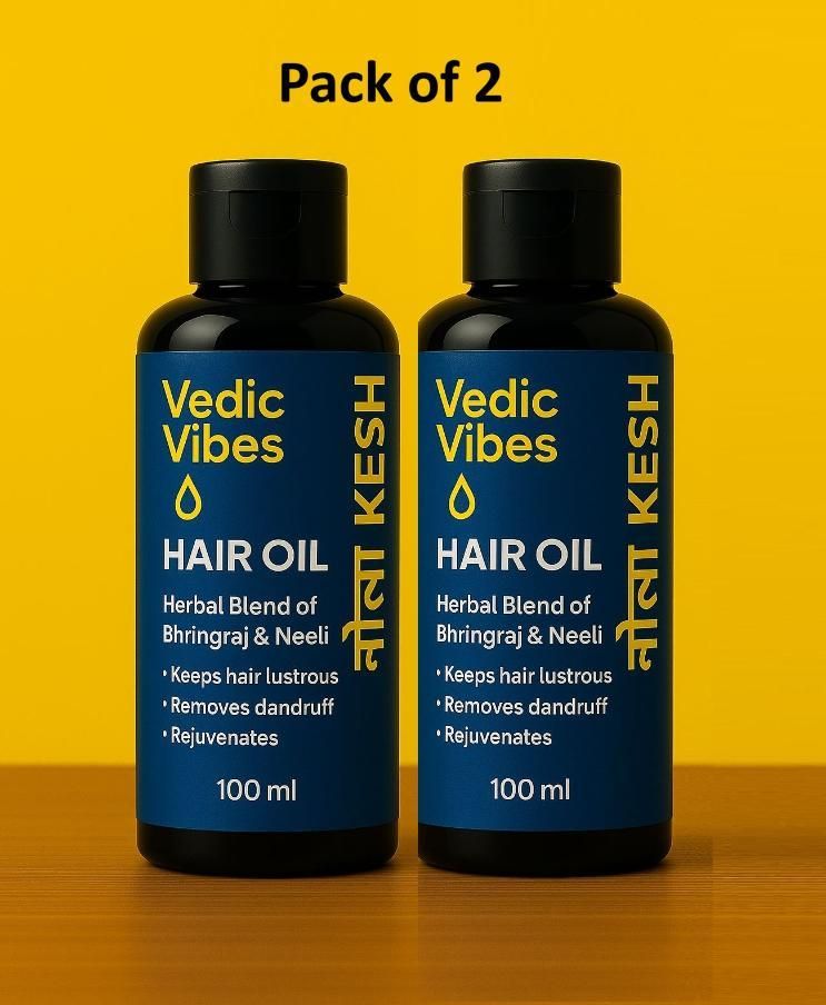 Vedic Vibes Nila Hair Oil (Pack of 2)